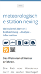 Mobile Screenshot of meteonex.at